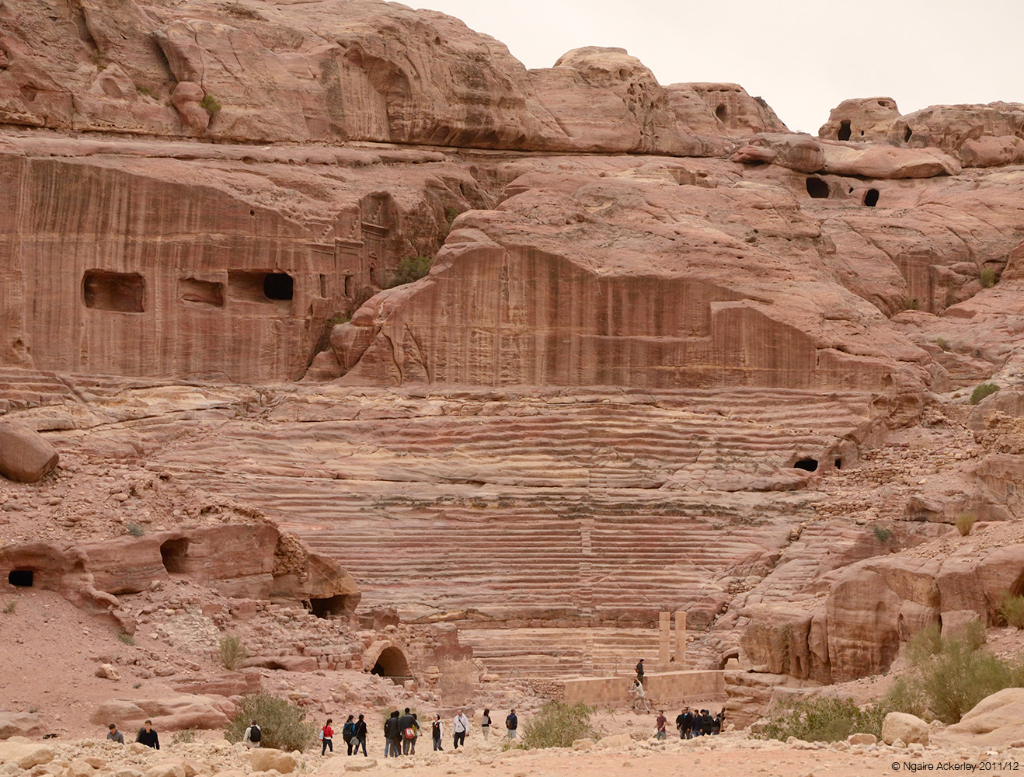 Amphitheatre, Petra, Jordan.