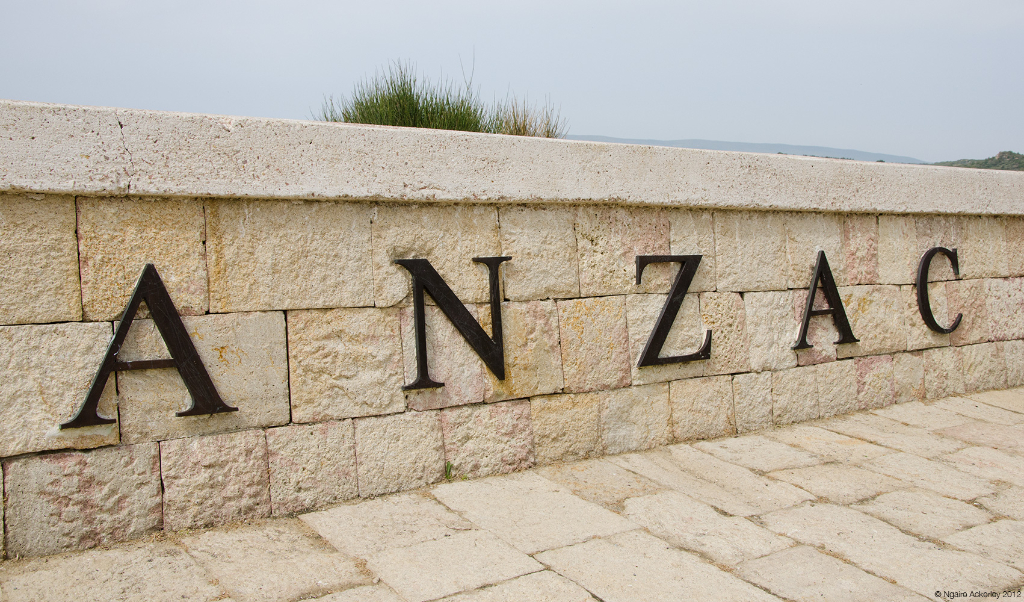 ANZAC Cove, Gallipoli, Turkey.