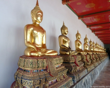 Buddhas, Bangkok, Thailand.
