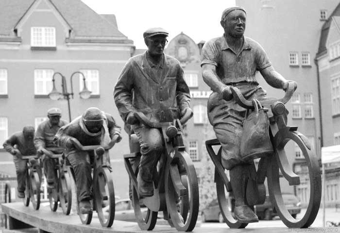Bike Statue, Sweden.