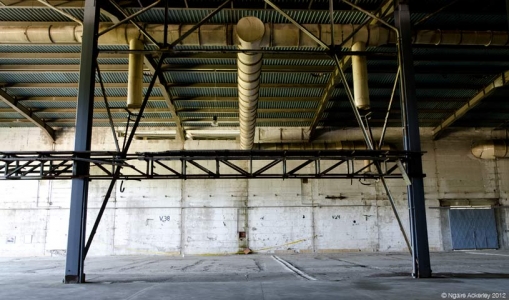 Inside Dutch base, Srebrenica. © Ngaire Ackerley. All rights reserved.