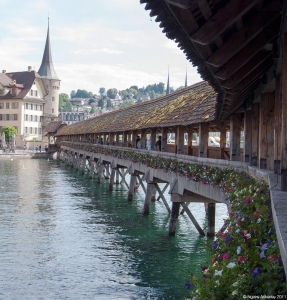 Bridge, Lucerne, Switzerland.
