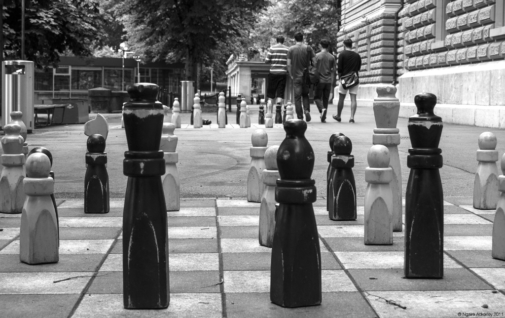 Chess, Bern, Switzerland.