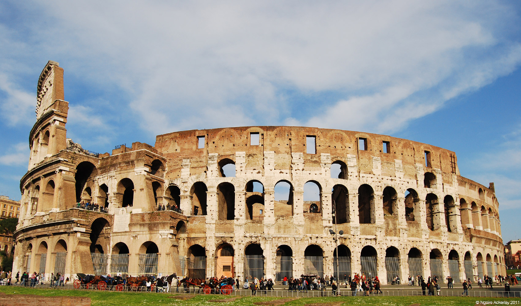 Colosseum, Rome, Italy.