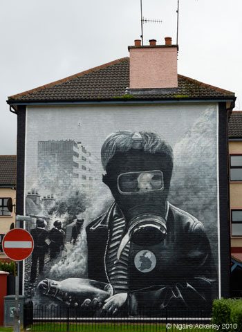 Murals, Derry, Northern Ireland.