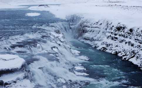 Gullfoss Waterfall, Iceland.