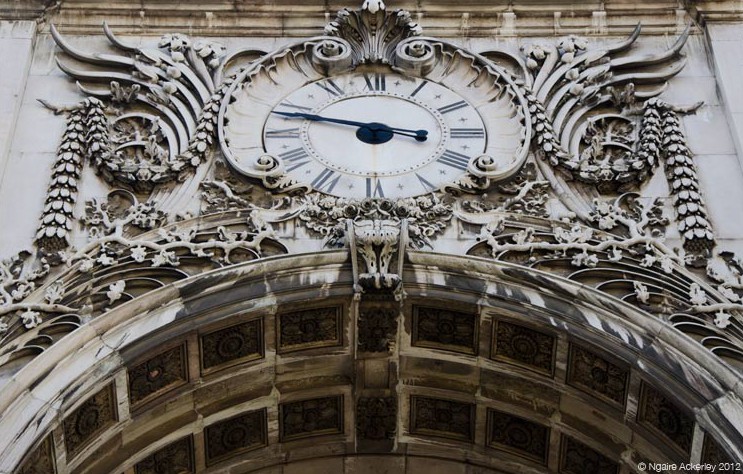 Clock, Lisbon, Portugal.