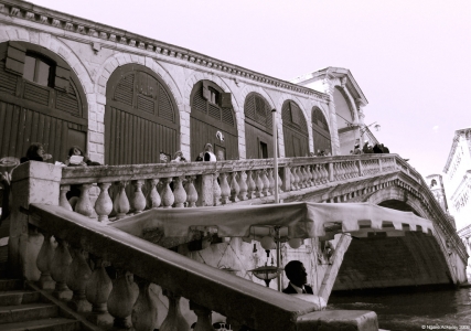 Rialto bridge, Venice, Italy.