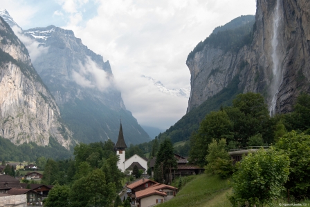 Valley of Lauterbrunnen, Switzerland.