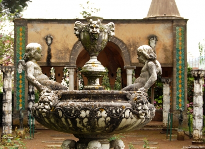 Fountain, Villa Cimbrone, Ravello, Italy.