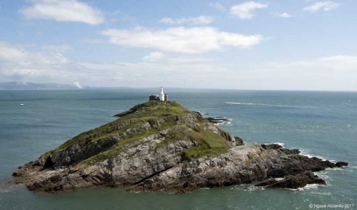 Lighthouse, Mumbles, Wales.