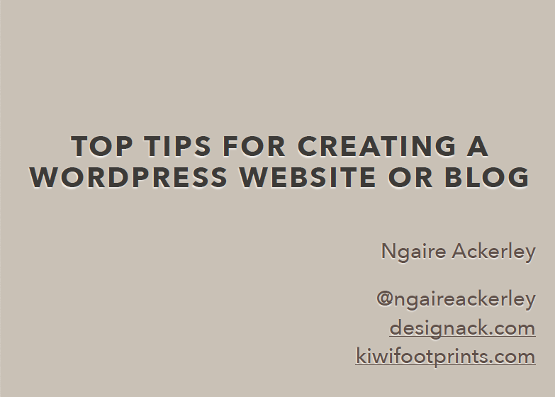 Top Tips for Creating a WordPress Website or Blog